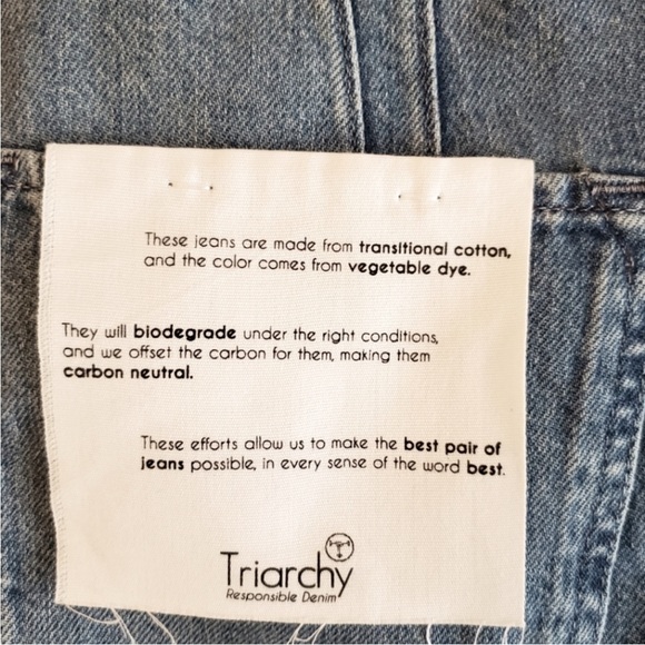 Triarchy Miss Onassis High Waist Wide Leg Jeans - Picture 5 of 6